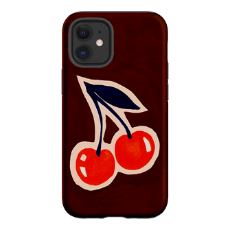 Cherries Printed Phone Cases iPhone 12 / Armoured by Studio Bon - The Dairy