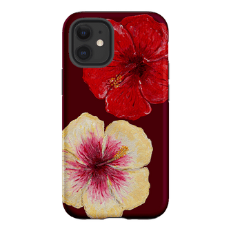 Hibiscus Flower Printed Phone Cases iPhone 12 / Armoured by BG. Studio - The Dairy