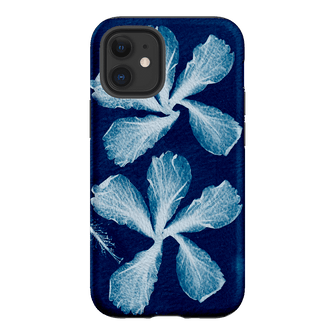 Hibiscus Cyanotype Printed Phone Cases iPhone 12 / Armoured by Sally Hungerford - The Dairy