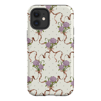 Hydrangea Ribbon Printed Phone Cases iPhone 12 / Armoured by Veronica Tucker - The Dairy