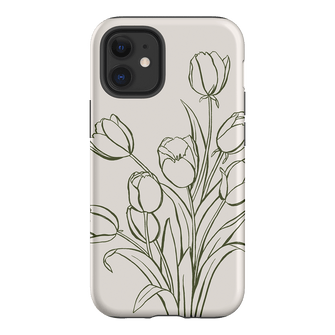 Inked Tulips Printed Phone Cases iPhone 12 / Armoured by Typoflora - The Dairy