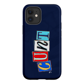 Lil Cnts Blue Printed Phone Cases iPhone 12 / Armoured by Margarbs Art - The Dairy