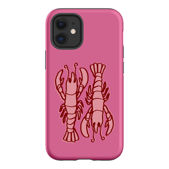 Lobster Love Pink Printed Phone Cases iPhone 12 / Armoured by The Dairy - The Dairy