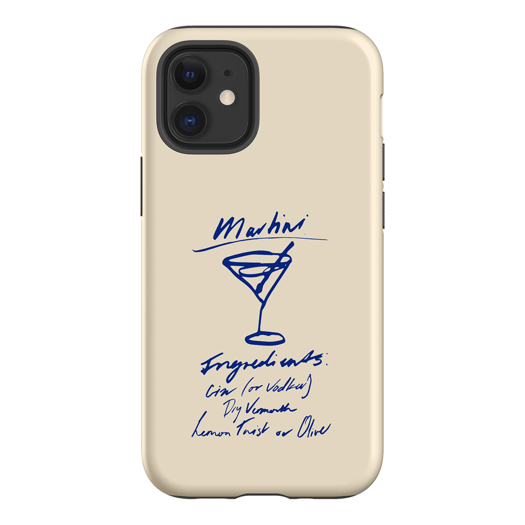 Martini Mood Cream Printed Phone Cases iPhone 12 / Armoured by The Dairy - The Dairy