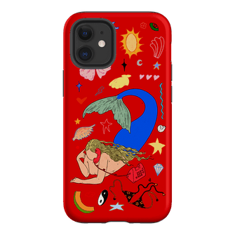 Mermaid Salad Scarlet Printed Phone Cases iPhone 12 / Armoured by Easty Beasty - The Dairy