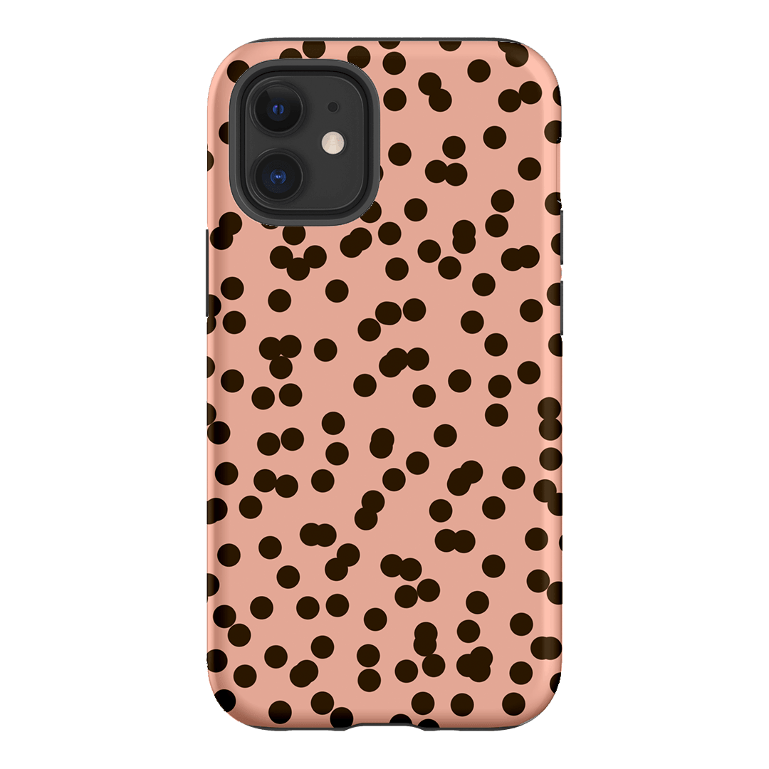 Mini Confetti Pink Chocolate Printed Phone Cases iPhone 12 / Armoured by Veronica Tucker - The Dairy