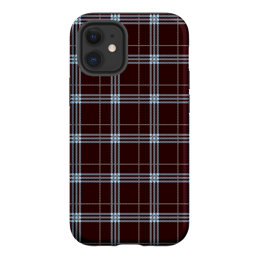 Mocha Plaid Printed Phone Cases iPhone 12 / Armoured by The Dairy - The Dairy