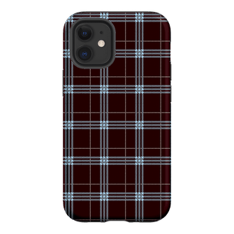 Mocha Plaid Printed Phone Cases iPhone 12 / Armoured by The Dairy - The Dairy