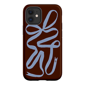 Mocha Ribbon Printed Phone Cases iPhone 12 / Armoured by Jasmine Dowling - The Dairy