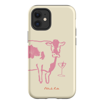 Mootini Pink Printed Phone Cases iPhone 12 / Armoured by Phthalo Ruth - The Dairy