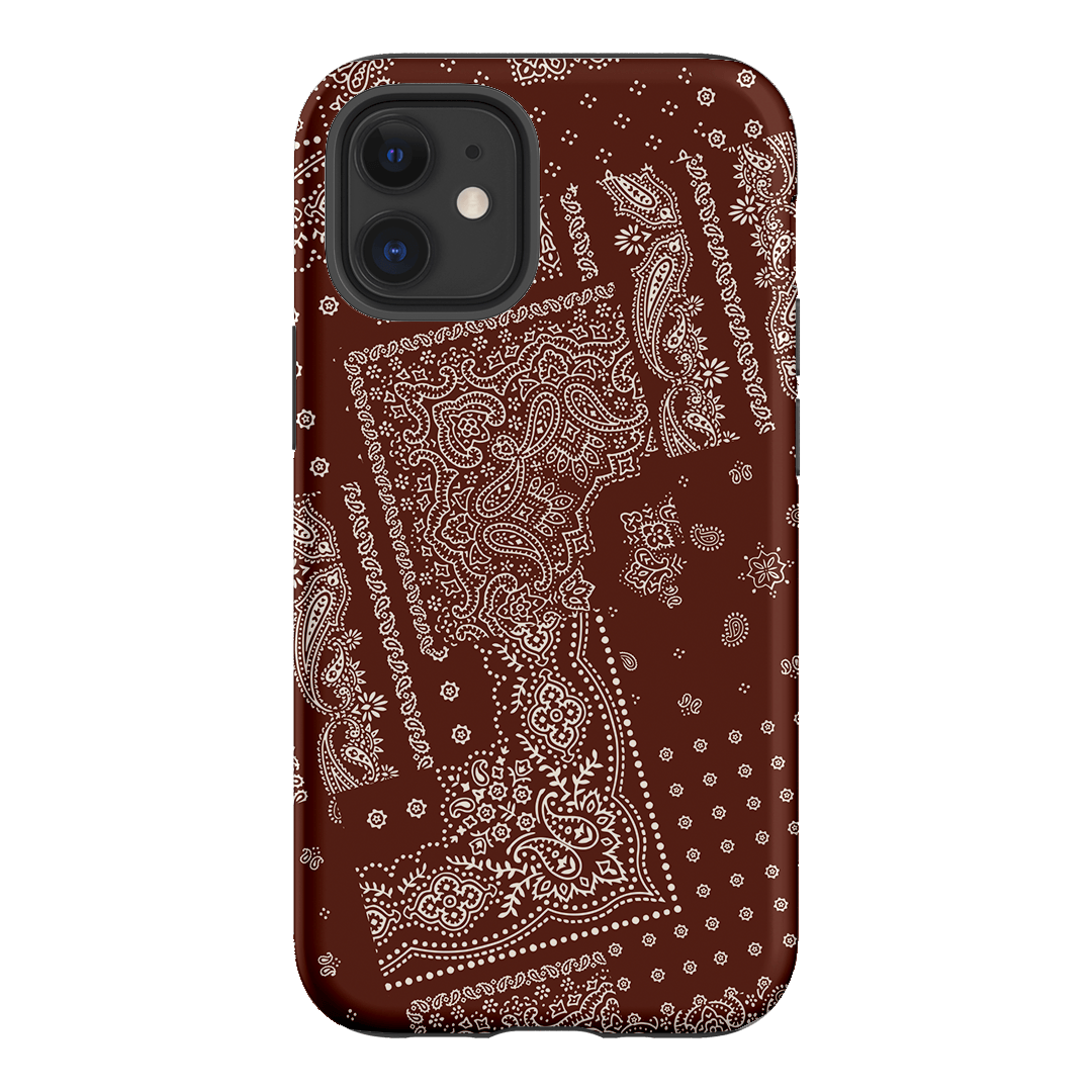 Paisley Cinnamon Printed Phone Cases iPhone 12 / Armoured by The Dairy - The Dairy