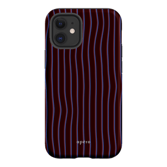 Panama Burgundy Printed Phone Cases iPhone 12 / Armoured by Apero - The Dairy