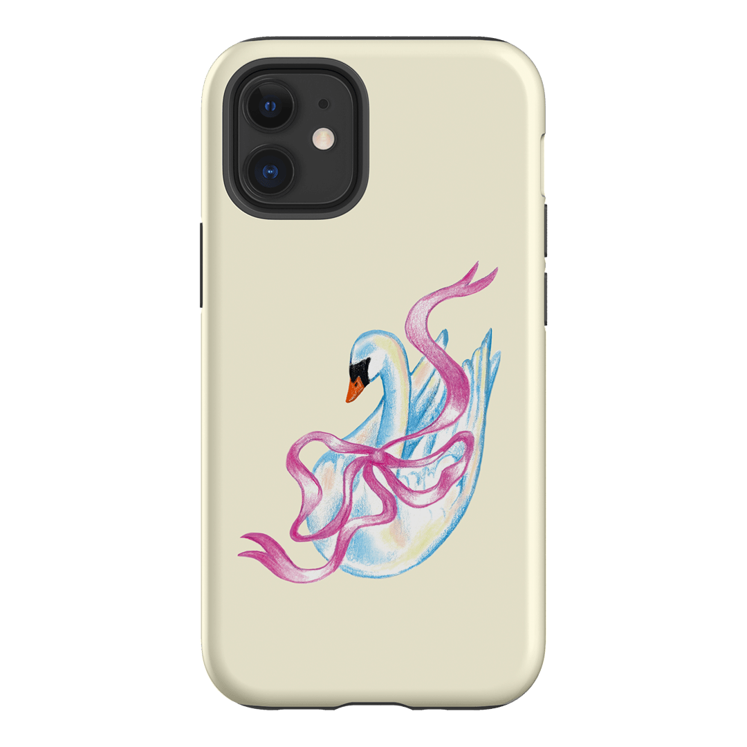 Satin Swan Printed Phone Cases iPhone 12 / Armoured by Femke Studio - The Dairy