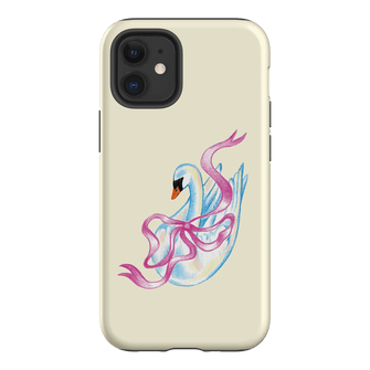 Satin Swan Printed Phone Cases iPhone 12 / Armoured by Femke Studio - The Dairy