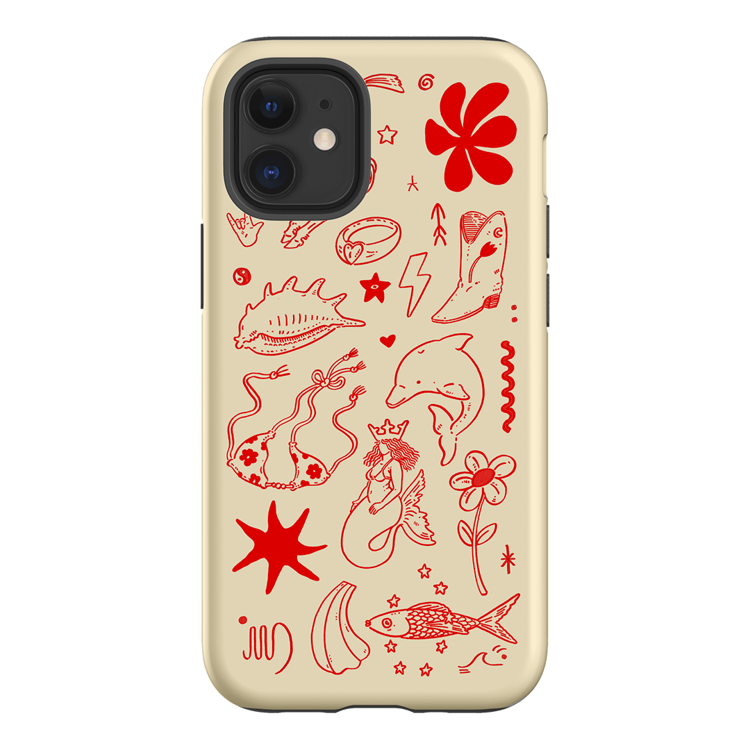 Spiced Cowboy Cream Printed Phone Cases iPhone 12 / Armoured by Easty Beasty - The Dairy