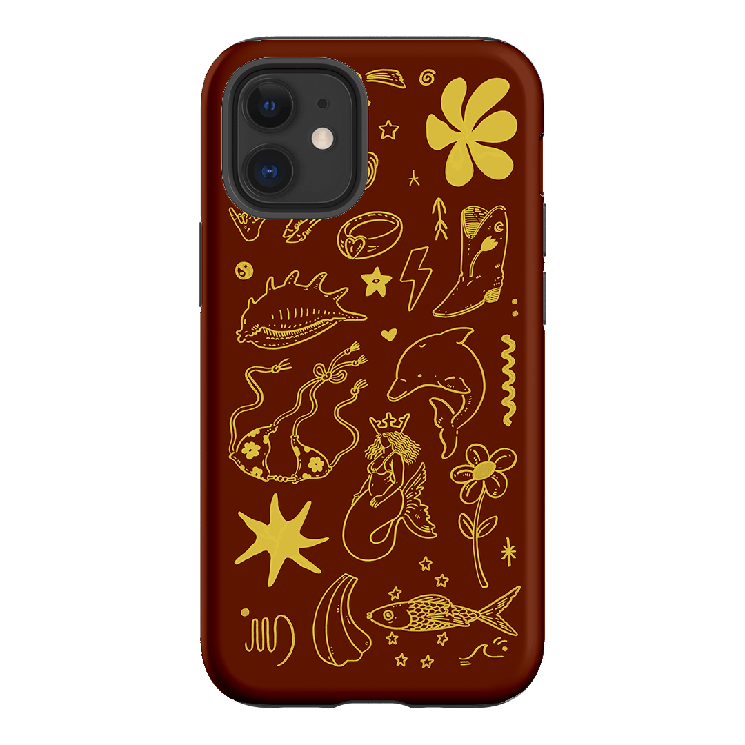 Spiced Cowboy Chocolate Printed Phone Cases iPhone 12 / Armoured by Easty Beasty - The Dairy