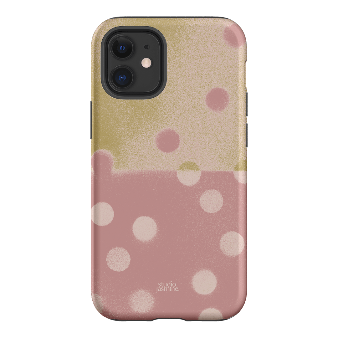 Strawberry Polka Dot Printed Phone Cases iPhone 12 / Armoured by Jasmine Dowling - The Dairy
