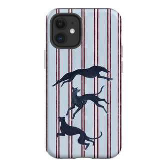 Stripey Hounds Printed Phone Cases iPhone 12 / Armoured by Lisa Hu - The Dairy