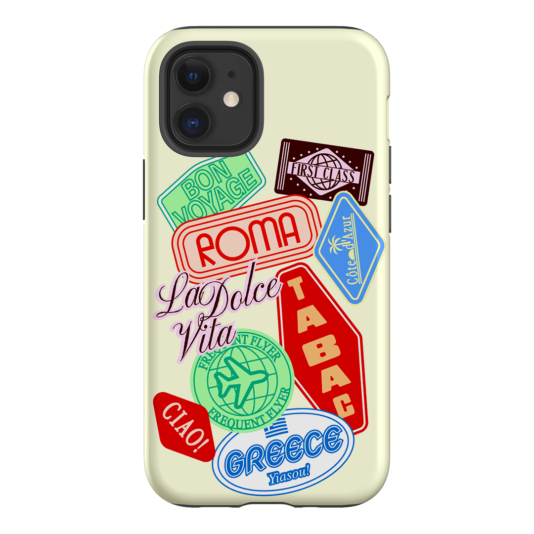 Well Travelled Printed Phone Cases iPhone 12 / Armoured by The Dairy - The Dairy