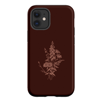 Wildflowers Mocha Printed Phone Cases iPhone 12 / Armoured by Typoflora - The Dairy
