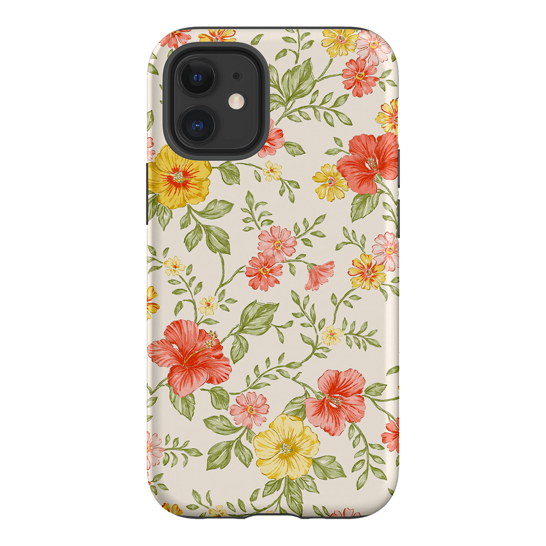 Hibiscus Printed Phone Cases iPhone 12 / Armoured by Oak Meadow - The Dairy