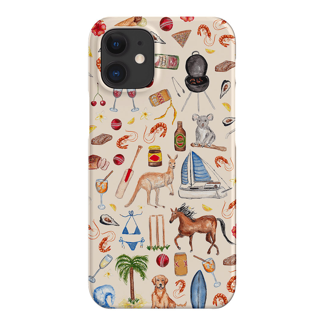 Aussie Icons Printed Phone Cases iPhone 12 Mini / Snap by BG. Studio - The Dairy