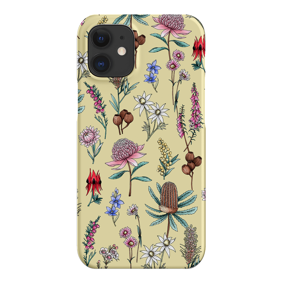 Banksia Butter Printed Phone Cases iPhone 12 Mini / Snap by Typoflora - The Dairy
