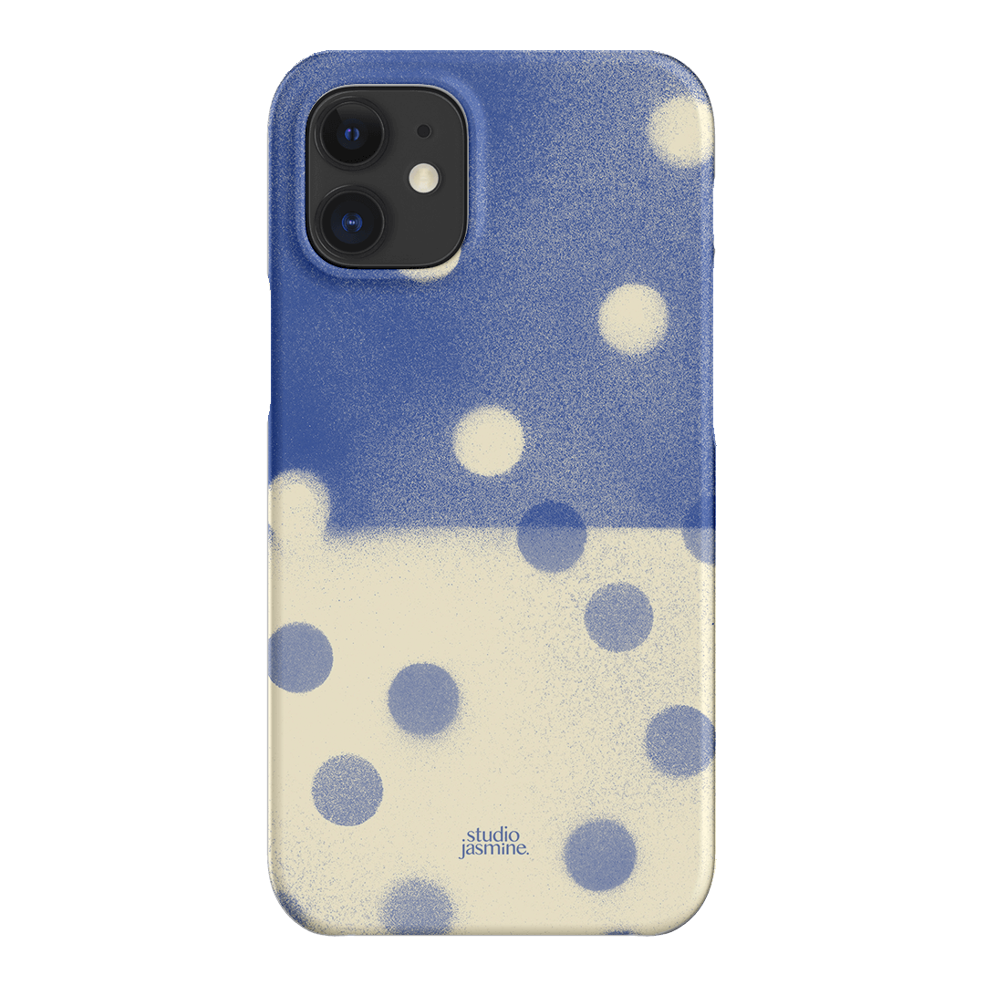 Bleu Polka Dot Printed Phone Cases iPhone 12 Mini / Snap by Jasmine Dowling - The Dairy