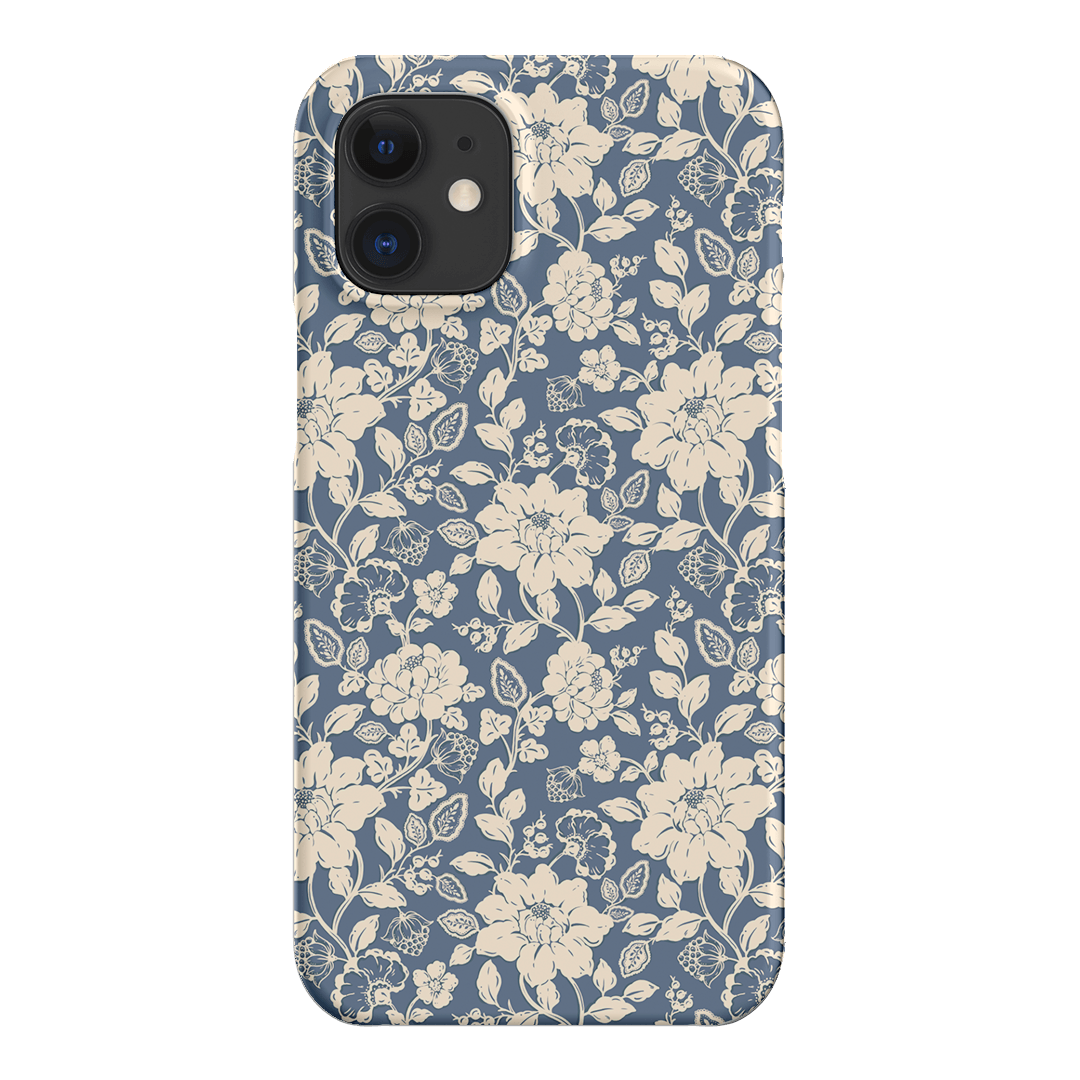 Blue Garden Printed Phone Cases iPhone 12 Mini / Snap by Kasiags Art - The Dairy