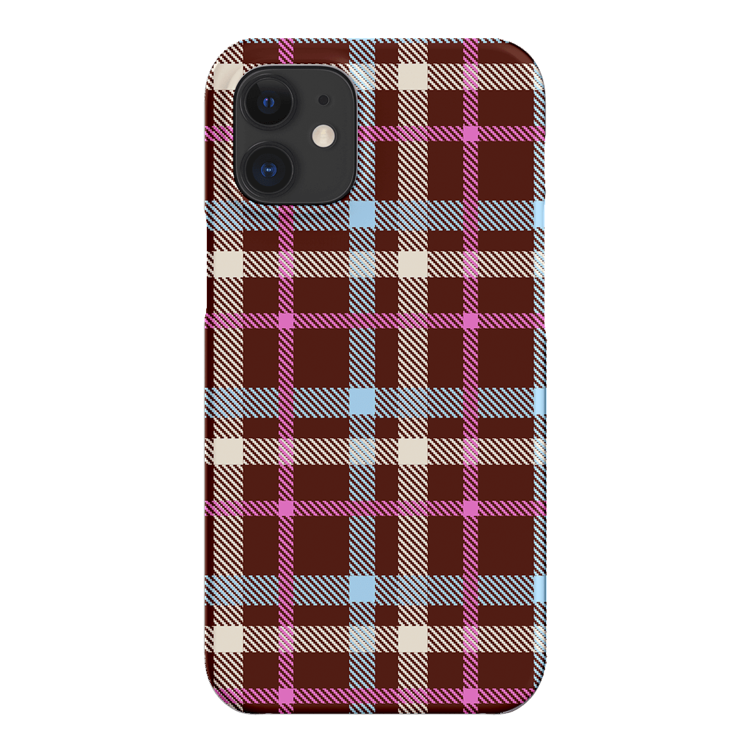 Confetti Plaid Printed Phone Cases iPhone 12 Mini / Snap by The Dairy - The Dairy