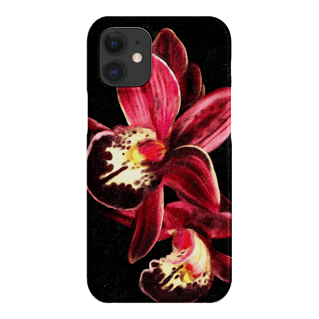 Deep Orchid Printed Phone Cases iPhone 12 Mini / Snap by Sally Hungerford - The Dairy