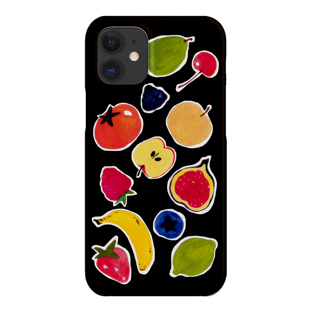 Fruit Stickers Printed Phone Cases iPhone 12 Mini / Snap by Studio Bon - The Dairy