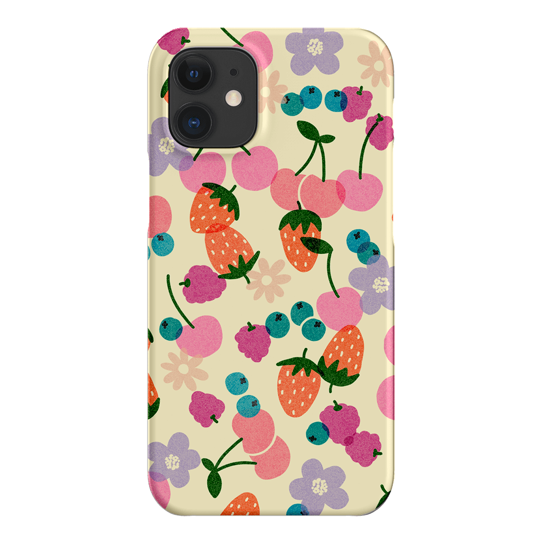 Fruitbowl Printed Phone Cases iPhone 12 Mini / Snap by Amy Gibbs - The Dairy