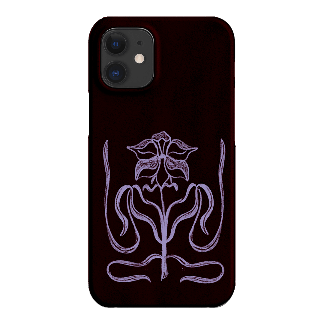 Growth Burgundy Printed Phone Cases by The Dairy - The Dairy