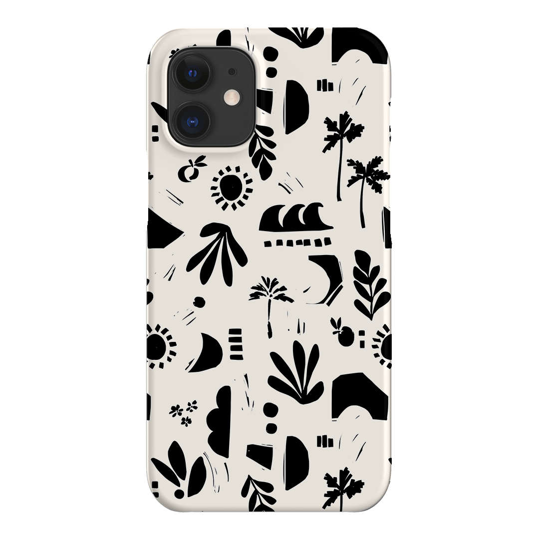 Inky Beach Printed Phone Cases iPhone 12 Mini / Snap by Charlie Taylor - The Dairy