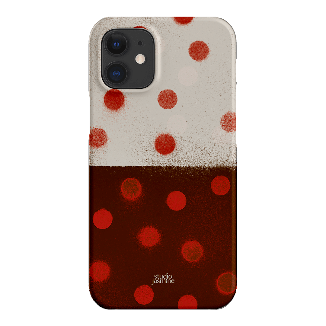 Ladybug Polka Dot Printed Phone Cases iPhone 12 Mini / Snap by Jasmine Dowling - The Dairy
