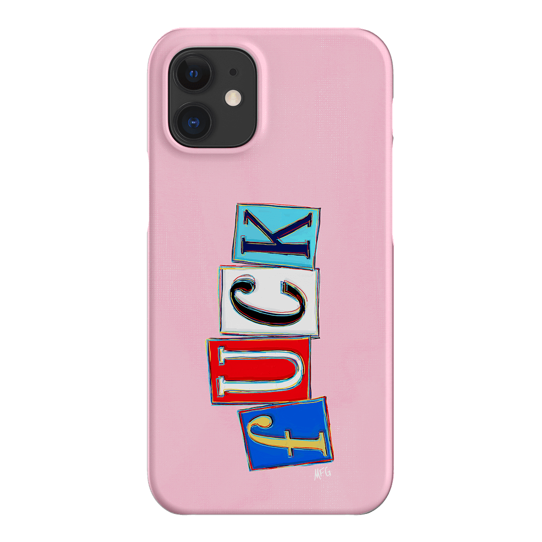 Lil Fcks Pink Printed Phone Cases iPhone 12 Mini / Snap by Margarbs Art - The Dairy