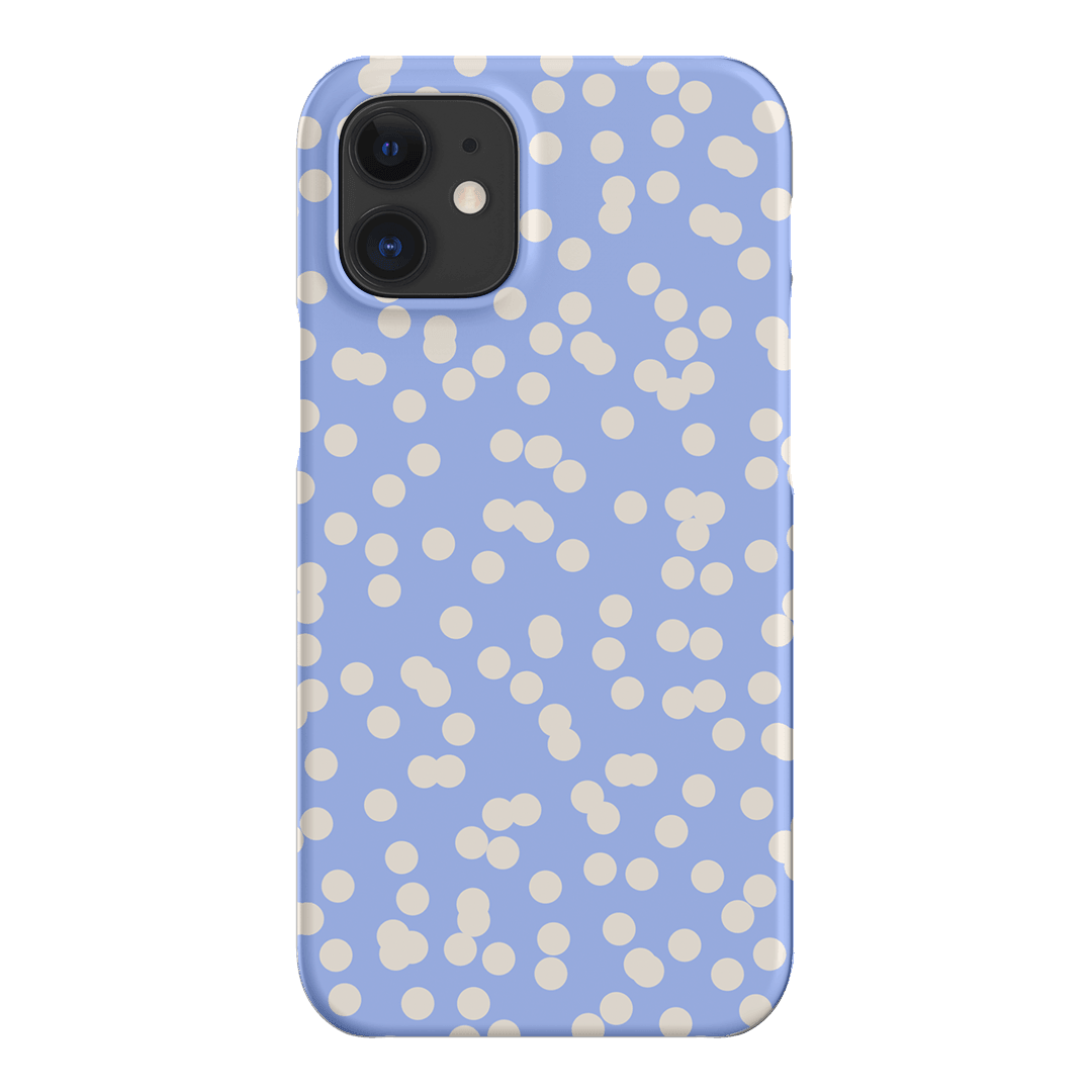 Mini Confetti Periwinkle Salt Printed Phone Cases iPhone 12 Mini / Snap by Veronica Tucker - The Dairy