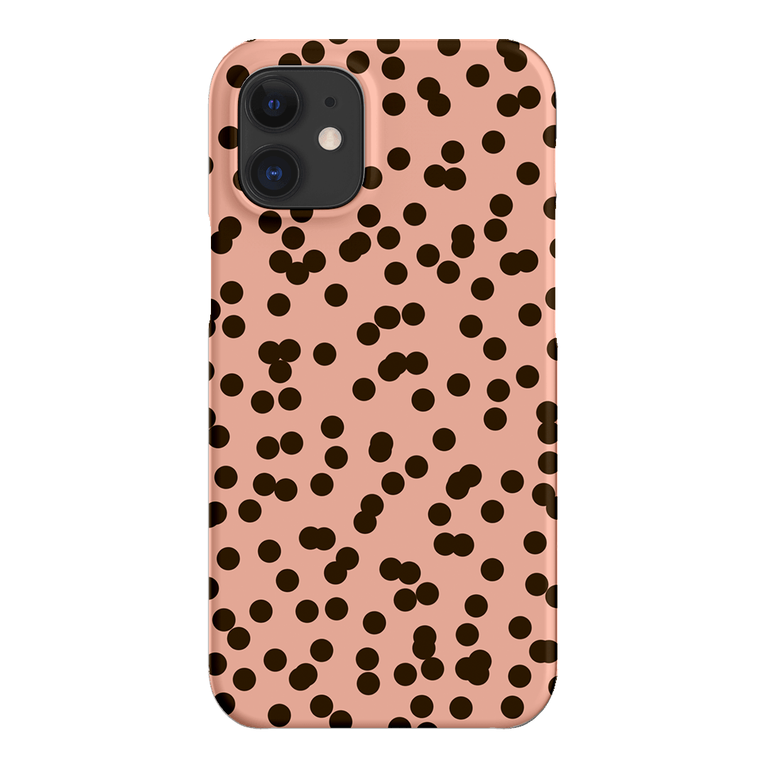 Mini Confetti Pink Chocolate Printed Phone Cases iPhone 12 Mini / Snap by Veronica Tucker - The Dairy