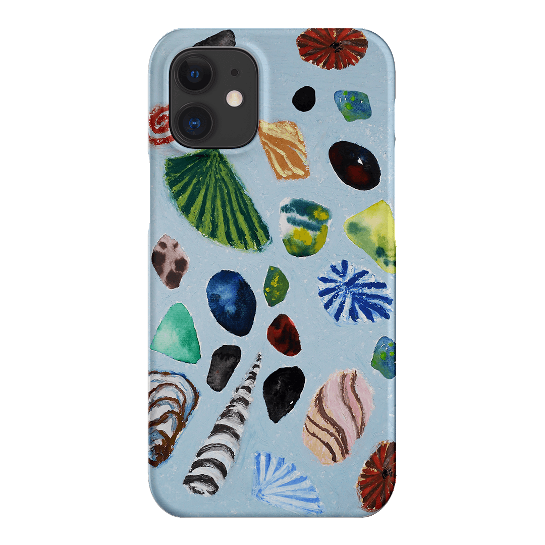Ocean Currency Printed Phone Cases iPhone 12 Mini / Snap by Lisa Hu - The Dairy