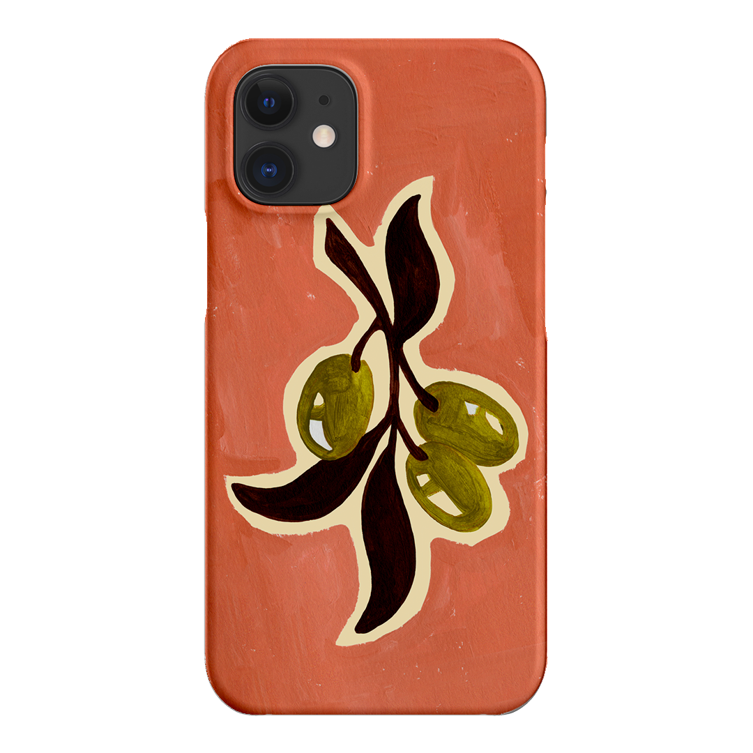 Olives Printed Phone Cases iPhone 12 Mini / Snap by Studio Bon - The Dairy