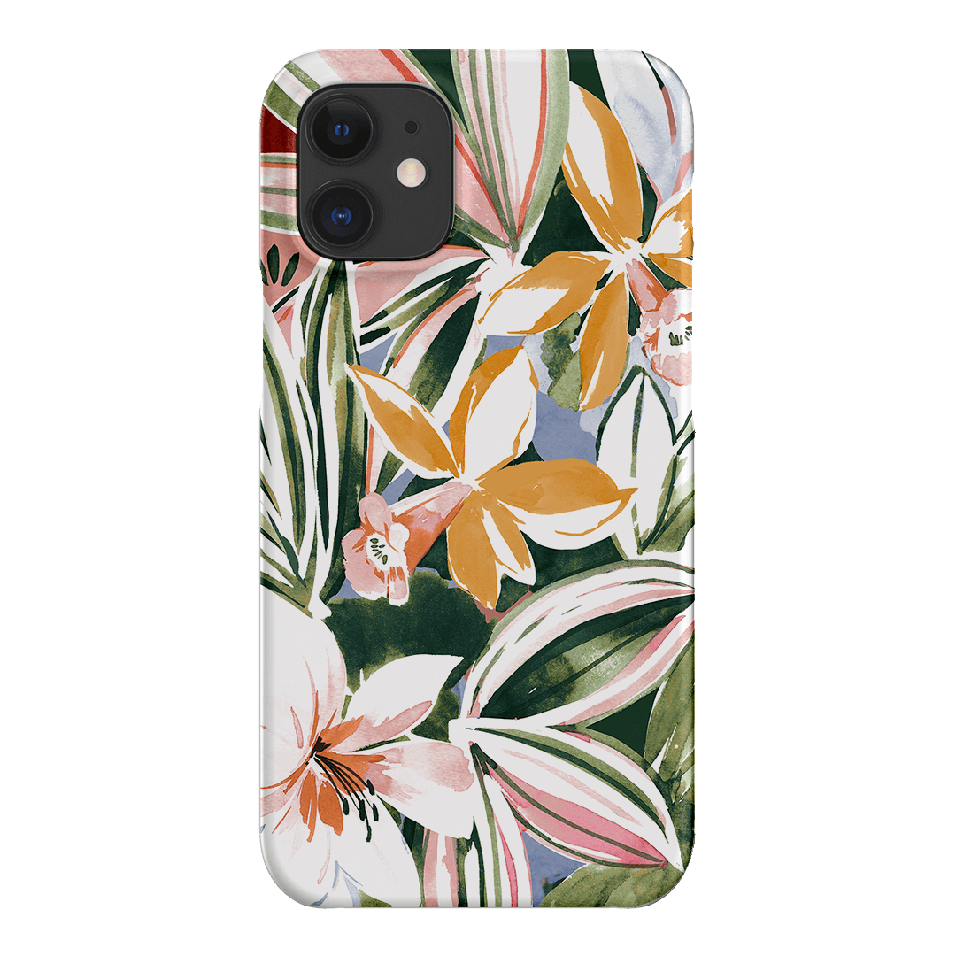 Painted Botanic Printed Phone Cases iPhone 12 Mini / Snap by Charlie Taylor - The Dairy
