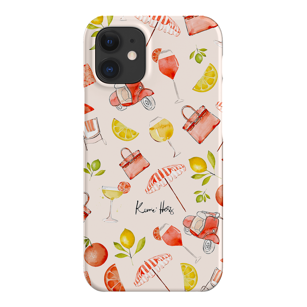 Positano Printed Phone Cases iPhone 12 Mini / Snap by Kerrie Hess - The Dairy