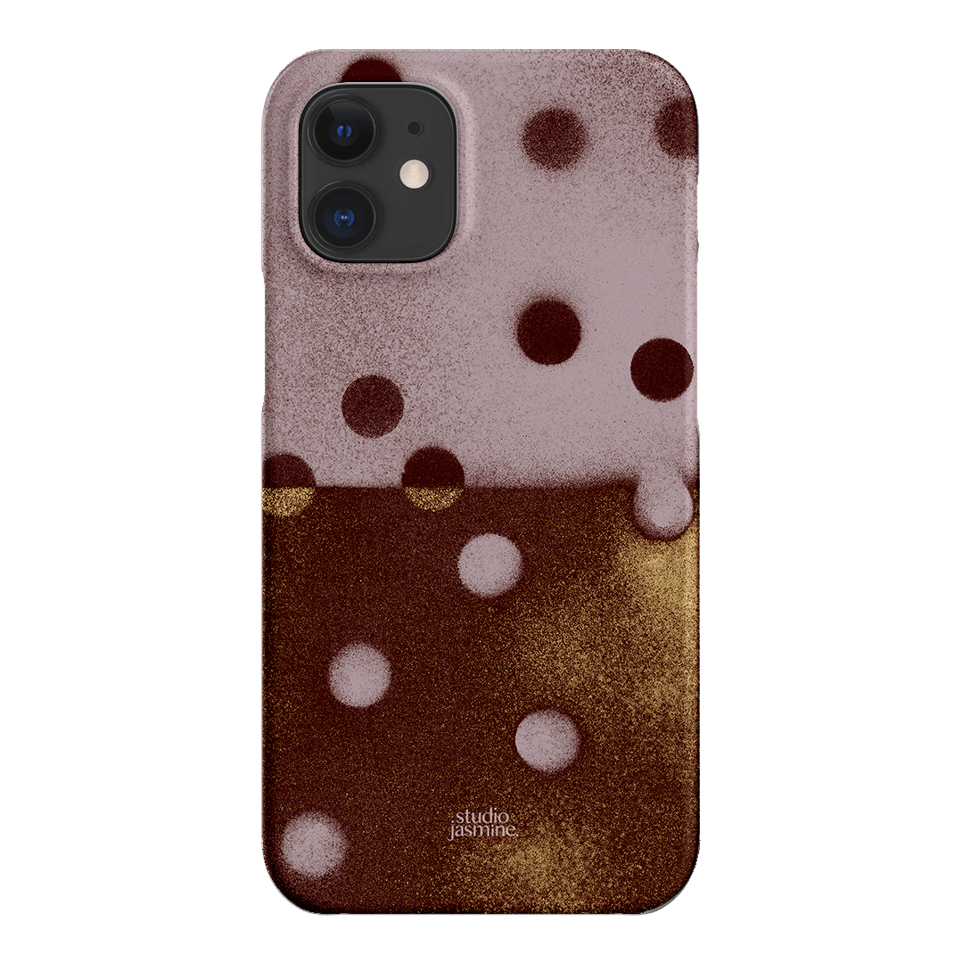 Rust Polka Dot Printed Phone Cases iPhone 12 Mini / Snap by Jasmine Dowling - The Dairy