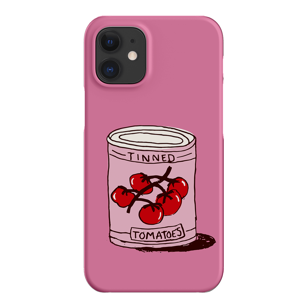 Saucy Pink Printed Phone Cases iPhone 12 Mini / Snap by The Dairy - The Dairy