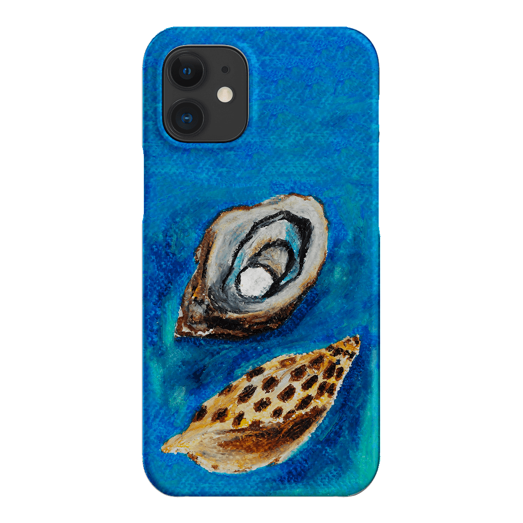 Sea Shells Printed Phone Cases iPhone 12 Mini / Snap by Lisa Hu - The Dairy
