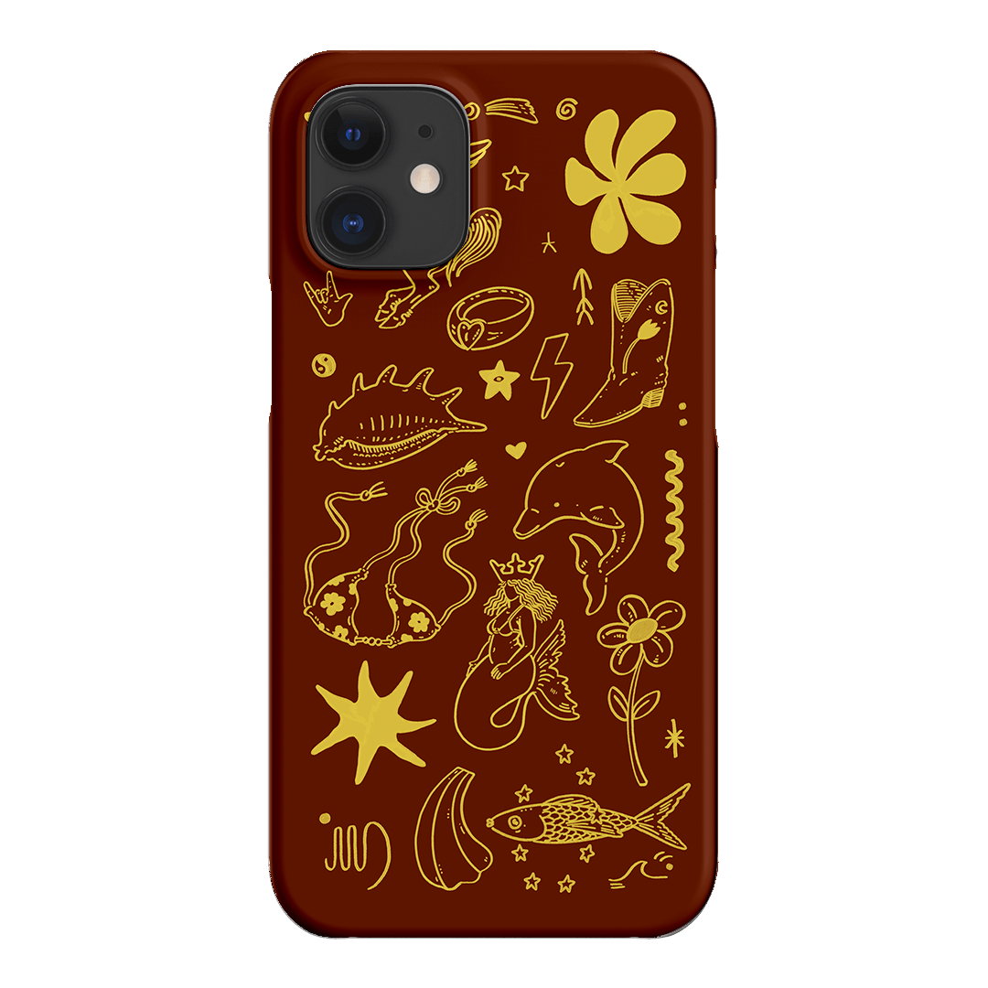 Spiced Cowboy Chocolate Printed Phone Cases iPhone 12 Mini / Snap by Easty Beasty - The Dairy