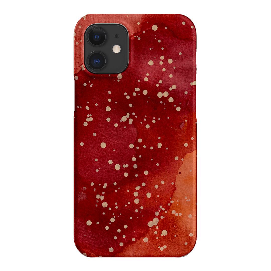 Spotty Rust Printed Phone Cases iPhone 12 Mini / Snap by The Dairy - The Dairy