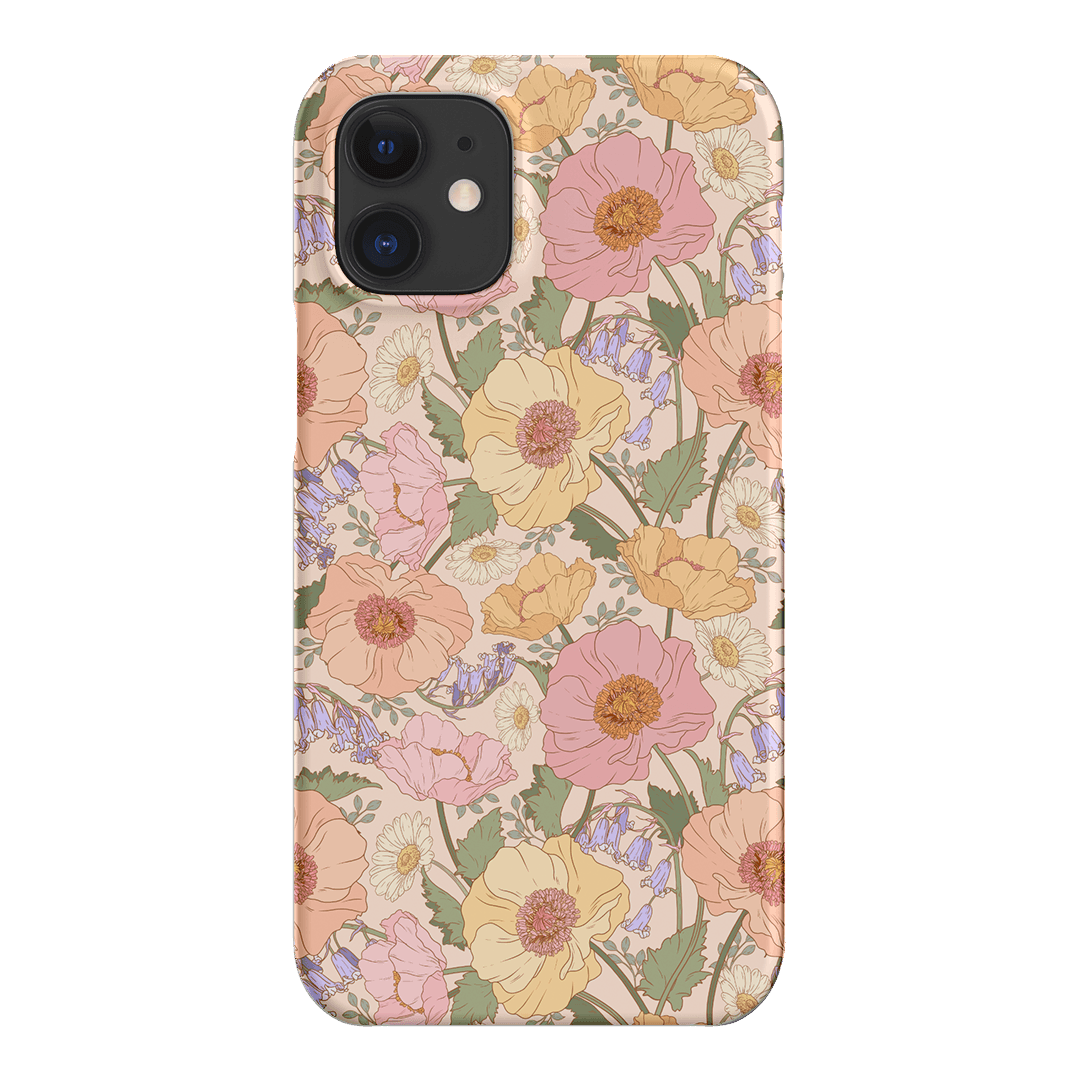 Spring Poppy Printed Phone Cases iPhone 12 Mini / Snap by Kasiags Art - The Dairy