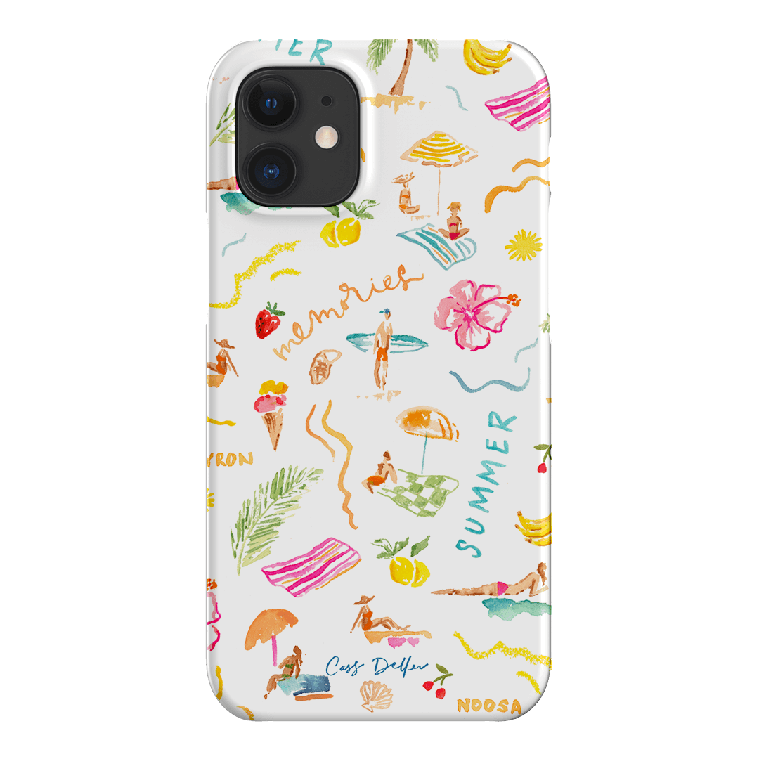 Summer Memories Printed Phone Cases iPhone 12 Mini / Snap by Cass Deller - The Dairy